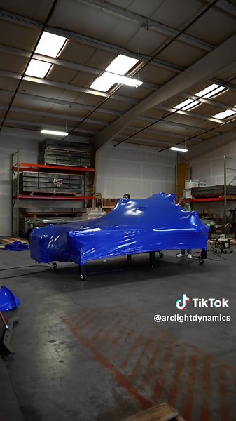 Shrink-wrapped and shipment-ready. Our logistics team ensures every table leaves the floor protected and secured for the road ahead.👊 • • • • • #ArclightDynamics #CNCPlasmaCutting #FabricationLife #ShippingDay #BehindTheBuild