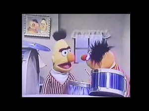 Sesame Street-Bert and Ernie play the drums.mp4