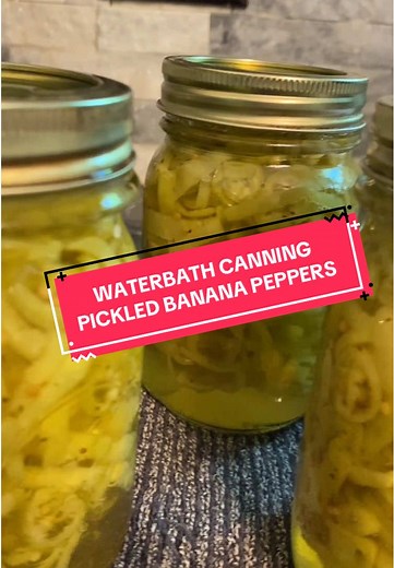 Waterbath Canning Pickled Banana Peppers Tutorial