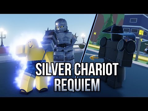 Using Silver Chariot Requiem In Different Roblox JoJo Games