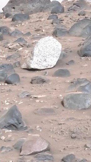 Mars: Bright Rock Found!