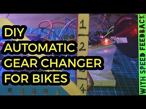 Automatic Gear Changer for Bikes | Diy | Arduino
