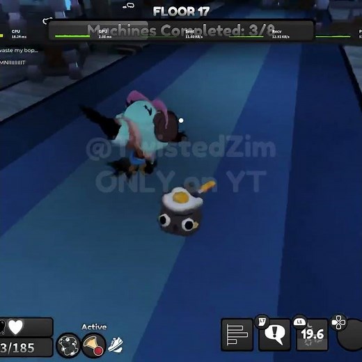 Round and round… #dandysworld #roblox #pebble