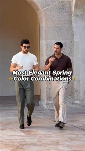 Most Elegant Spring Color Combinations That Make You Look Rich#viral#ytshort#zeroviews#mensfashion