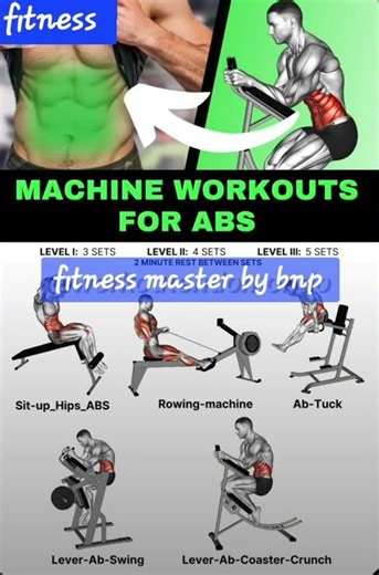 Machine workout for abs #shortsfeed #fitness #shorts