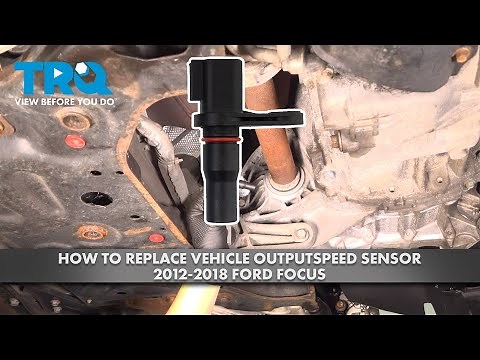 How to Replace Vehicle Output Speed Sensor 2012-2018 Ford Focus