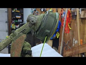 How to grease the head of your Stihl string trimmer / grass trimmer properly.