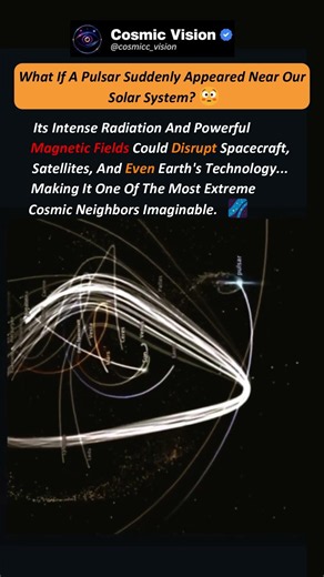 What If a Pulsar Appeared Near Earth? 😳🌌 #shorts #trending