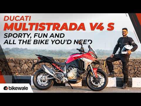 Ducati Multistrada V4 S Review | The Ultimate Adventure Touring Bike? I BikeWale