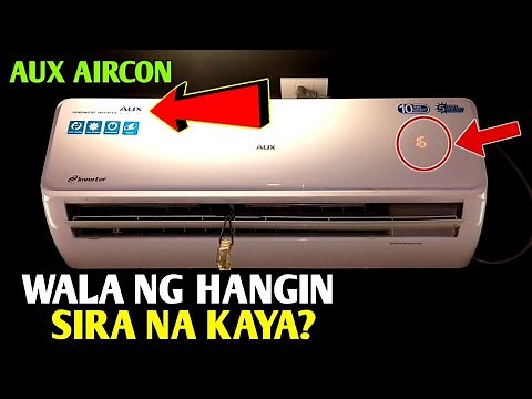 How to Clean Split Type Inverter Aircon | AUX