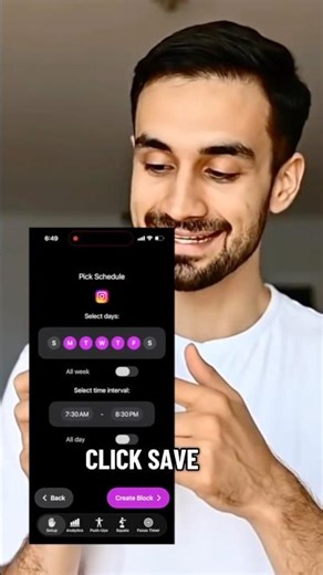 How to block app for particular time? #screentime #screenbreak #appblocker #phoneaddiction
