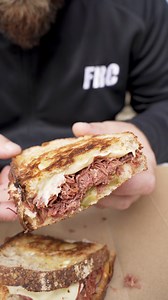 94K views · 780 reactions | This Reuben Sandwich Was INCREDIBLE  #SandwichHunt | Food Review Club | Facebook