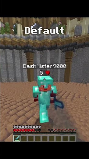 Default vs Stylized #texturepack #minecraft