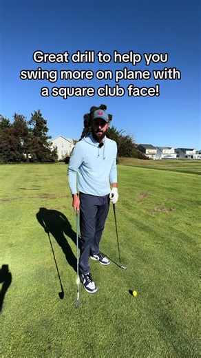 Improve Golf Swing with Square Club Face Drill