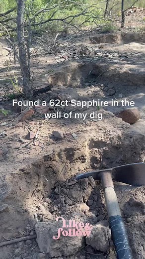 Unearthing a 62ct Sapphire: Gem Hunting Adventure!