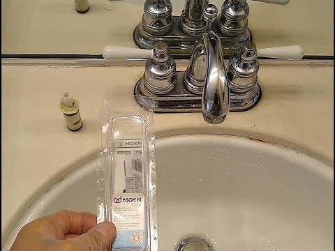 Fix a Moen leaky bathroom faucet quickly! -- Save time and money