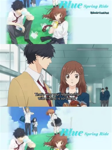 Blue Spring Ride [ Season 1 Episode 1 Last Part ] . . . . . #bluespringride #anime #foryou #viral #animedekhorap