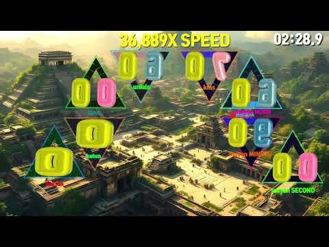 0 mayan seconds - 5 baktuns (Speed feeling 1x~ 315,576,000x) mayan calendar timer🔔