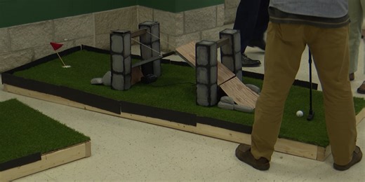 Williamston High School students showcase math, science projects