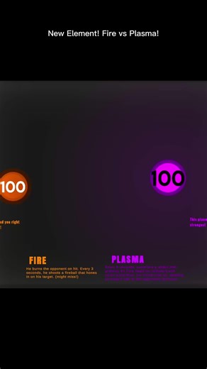 Fire 🔥 vs Plasma 💫! Who will win? #simulation #betting #physics #elements #game
