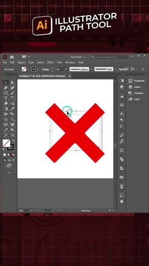 How To create offset path in adobe illustrator #shorts #adobeillustrator #illustratortutorial
