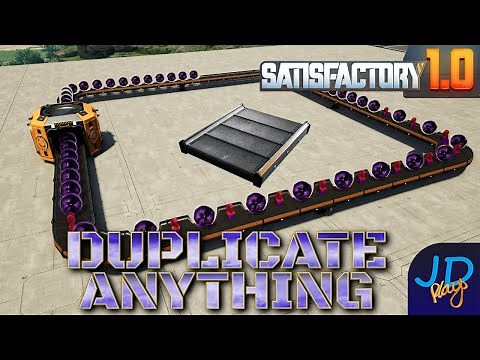 DUPLICATE Anything with JUST BELTS 🏭 Satisfactory ⚒️ Tutorial, Walkthrough