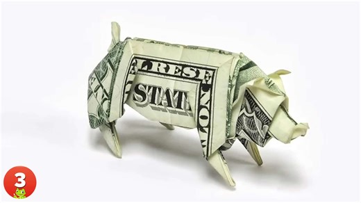 Extremely cool examples of money origami