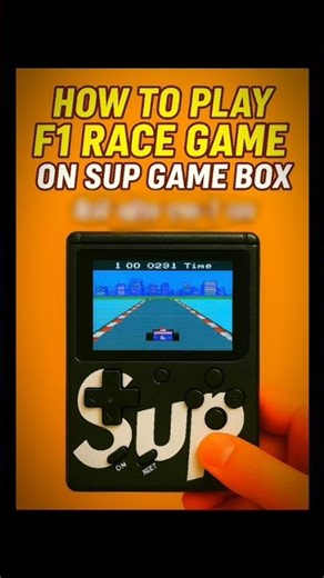 F1 Race on SUP Game Box 😱🔥 You Won’t Believe This Speed! #supgamebox #shorts #new #tranding #games