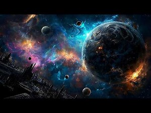 Abandoned Alien Worlds ⎜ 1 Hour Deep Space Ambient Visuals ⎜ 4K