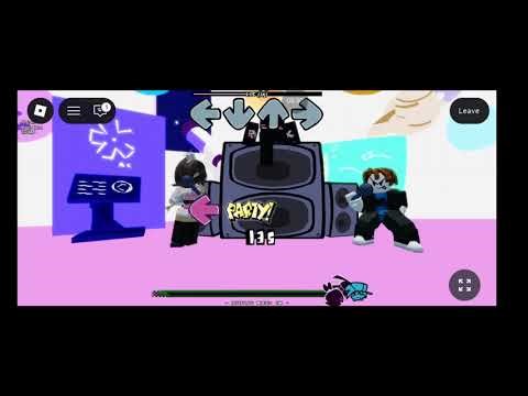 Fnf but I changed the notes speed to really fast