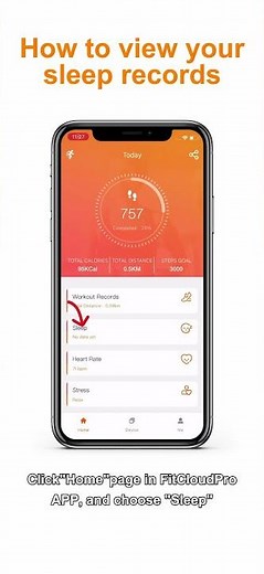 MorePro Air2 How to view your sleep records