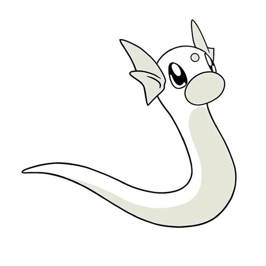 Pokémon | First Generation | Dratini | Time Lapse Drawing