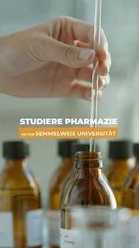 STUDIERE PHARMAZIE AN DER SEMMELWEIS UNIVERSITÄT IN BUDAPEST!