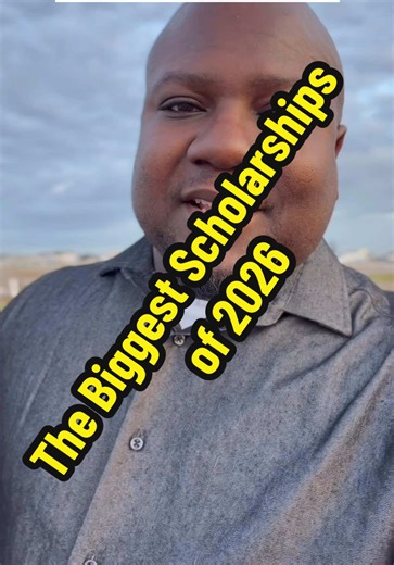 The Biggest Scholarships of 2026 #scholarship #scholarshiptok #parentsoftiktok #teachersoftiktok #classof2026