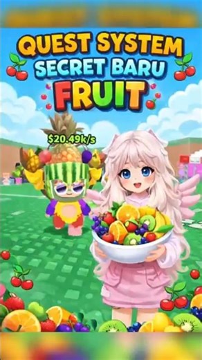 QUEST SYSTEM SECRET TERBARU FRUIT #roblox #emiliatv #game #gameplay #gaming #games