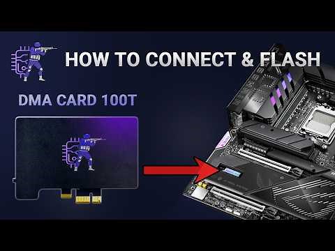 How to install and flash DMA Card 100T