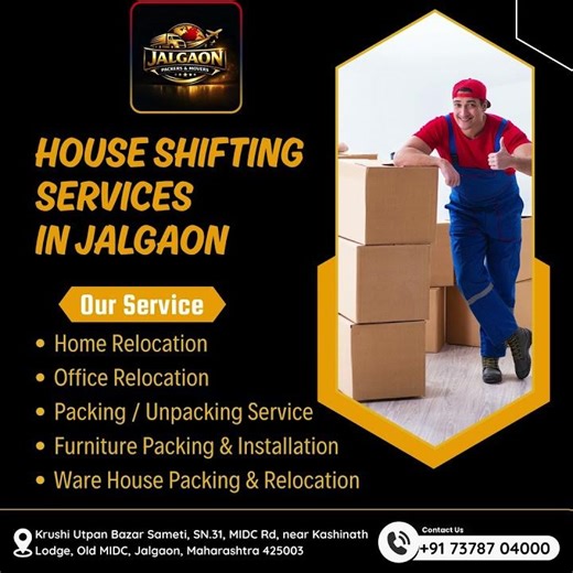 Jalgaon Packers And Movers | House Shifting Services In Jalgaon