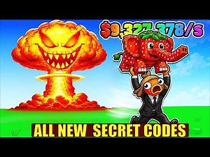 BOMB FOR BRAINROTS -ALL NEW SECRET CODES - FORTNITE CREATIVE