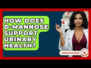 How Does D-Mannose Support Urinary Health? - Pharmaceutical Insights