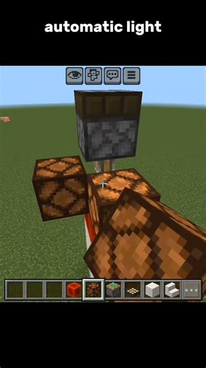 automatic light #minecraft