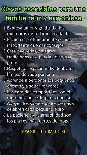 Claves esenciales para una familia feliz y armoniosa