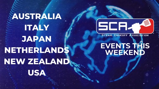 Big weekend for SCA with events in 6 countries! | Steak Cookoff Association | Facebook