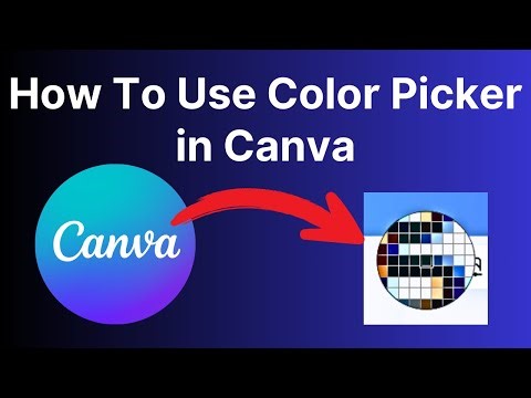 How To Use Color Picker in Canva 2025 | Step by Step