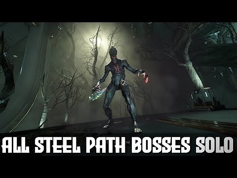 I Finished All Steel Path (Hard Mode) Boss Fights Solo | Warframe