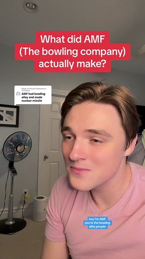 Replying to @Phynix Dickerson AMF made bowling equipment and alleys and then took a hard turn into everything else!