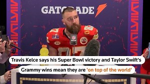 Taylor Swift shares the glare with Kelce, Mahomes on Super Bowl Sunday