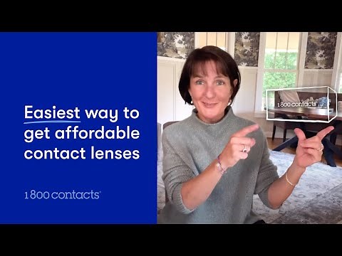The easiest way to buy contacts lenses online | 1-800 Contacts