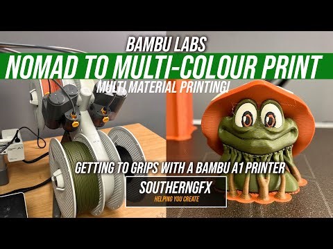 Nomad Sculpt | Creating a character to 3d print with Bambu Lab A1