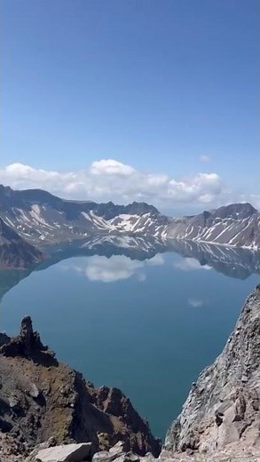 백두산 천지, 백두산 북파, 북백두산, 백두산, 장백산 천지 #travel #mountain #trekking #산악투어 #Baekdu mountain's lake #hiking