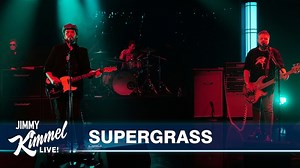 Watch Supergrass Blast Through Their 1995 Song "Strange Ones" On Kimmel